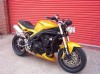 Padací chrániče přední - Triumph Speed Triple '97-'07, černé